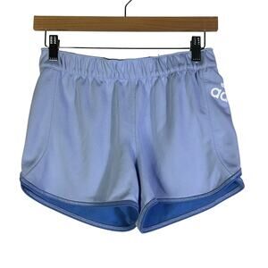 Adidas Climalite Running Shorts Women's Small Light Blue Athletic